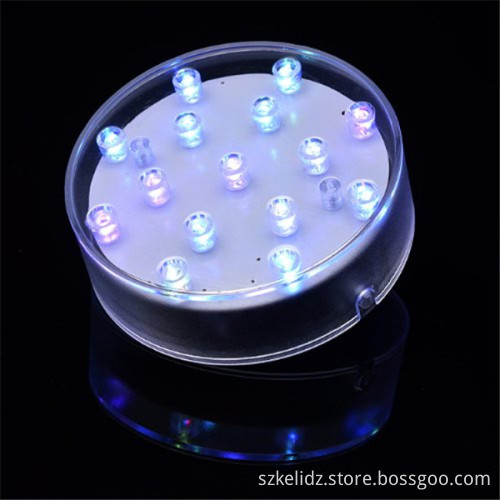 4.5V Wholesale Christmas Decoration Round Shape Supper Bright Spot Light Base